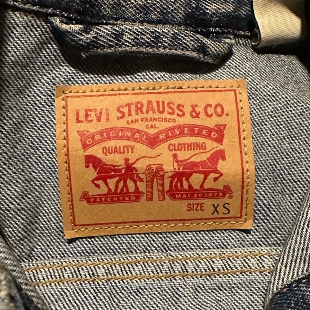 LEVI'S
Trucker Cotton Lace-Up Denim Jacket 100% COTTON Jean Jacket - Picture 10 of 12